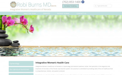 robiburnsmd.com screenshot
