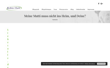 robin-hutt.de screenshot