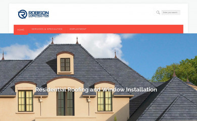 robisonconstruction.us screenshot