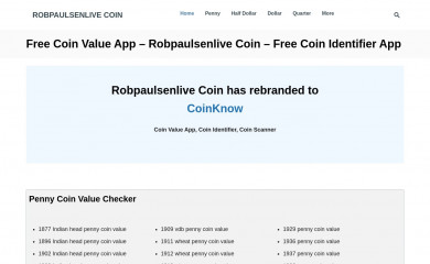 robpaulsenlive.com screenshot