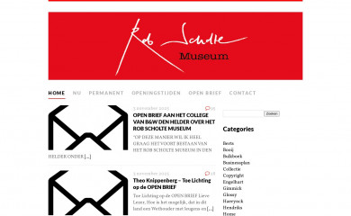 robscholtemuseum.nl screenshot