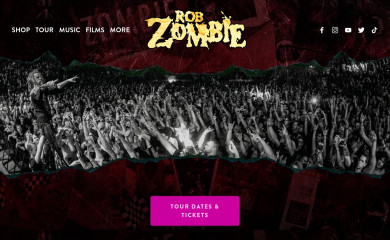 robzombie.com screenshot