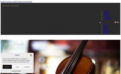 rogerviolins.com screenshot