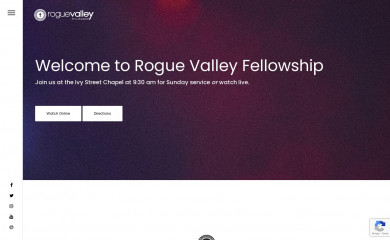roguevalleyfellowship.org screenshot