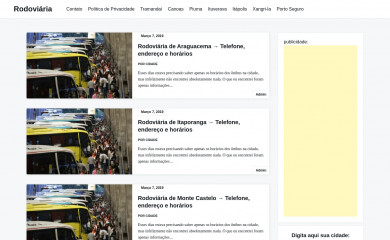 rodoviaria.club screenshot