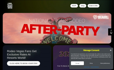 rodeovegas.com screenshot