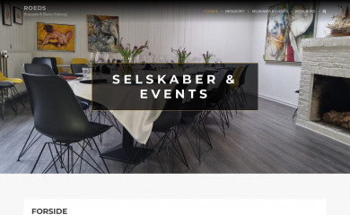 roeds-restaurant.dk screenshot