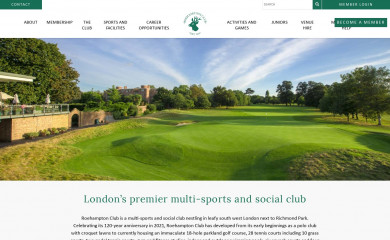 roehamptonclub.co.uk screenshot