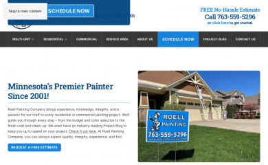 roellpainting.com screenshot