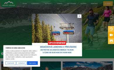 rohacespalena.sk screenshot