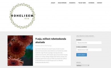 rohelisemelu.ee screenshot