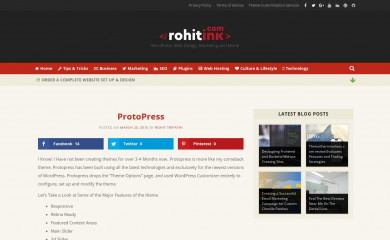 ProtoPress screenshot