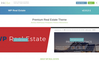 WP Real Estate screenshot