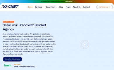 roicket.agency screenshot