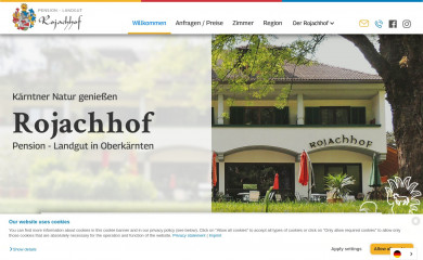 rojachhof.at screenshot