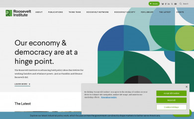 rooseveltinstitute.org screenshot