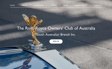 rollsroyceownersclubsa.com.au screenshot