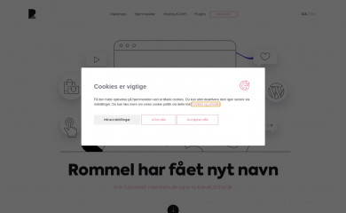 https://rommel.dk/ screenshot