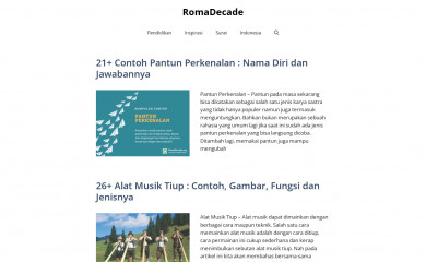 romadecade.org screenshot