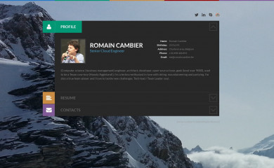 romaincambier.be screenshot