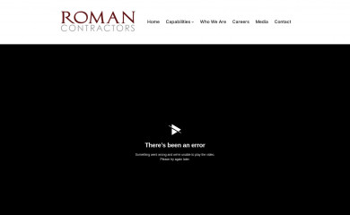 romancontractors.com.au screenshot