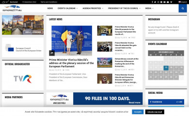 romania2019.eu screenshot