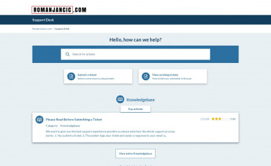 romanjancic.com screenshot