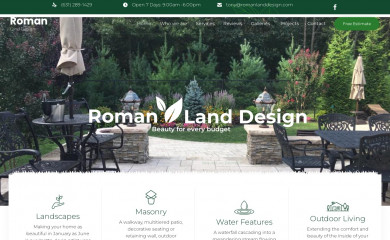 romanlanddesign.com screenshot