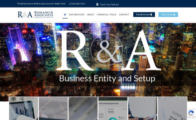 romano-tax.com screenshot
