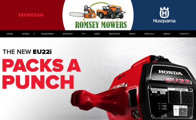 romseymowers.com.au screenshot