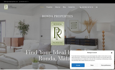 rondaproperties.com screenshot