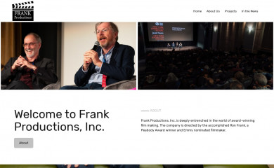 ronfrankproductions.com screenshot