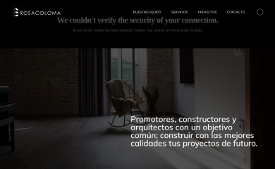 rosacoloma.es screenshot