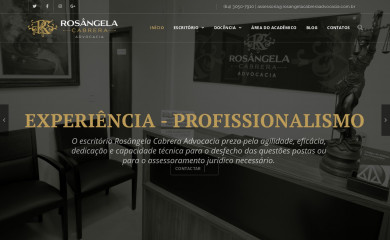 rosangelacabreraadvocacia.com.br screenshot