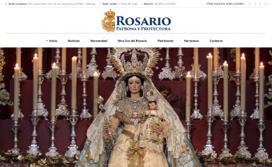 rosarioelpalo.org screenshot