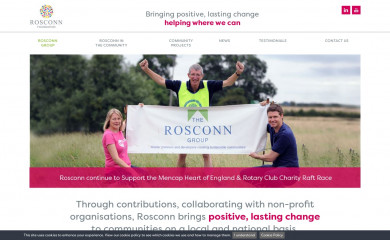 rosconnfoundation.com screenshot