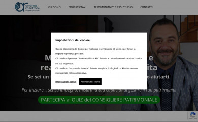 rosettani.it screenshot