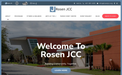 rosenjcc.org screenshot