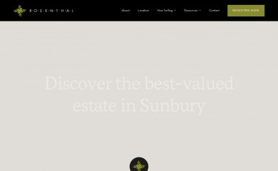 rosenthal.com.au screenshot