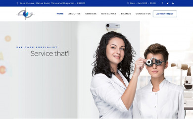 roseopticals.com screenshot