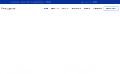 roseopticals.com screenshot