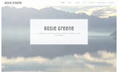rosiegreene.co.nz screenshot