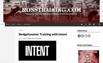 rosstraining.com screenshot