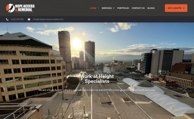 ropeaccessremedial.com screenshot