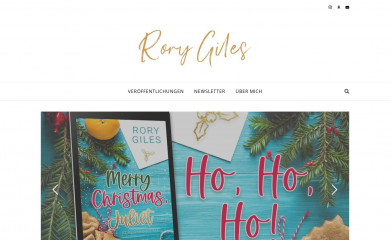 rorygiles.de screenshot