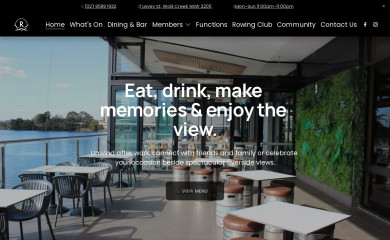 rowersoncooksriver.com.au screenshot