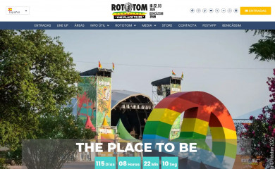 rototomsunsplash.com screenshot