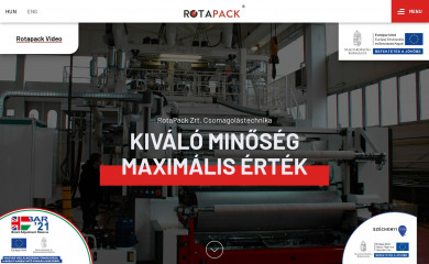 rotapack.hu screenshot