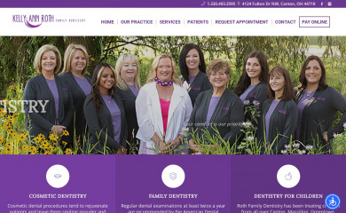rothfamilydentist.com screenshot