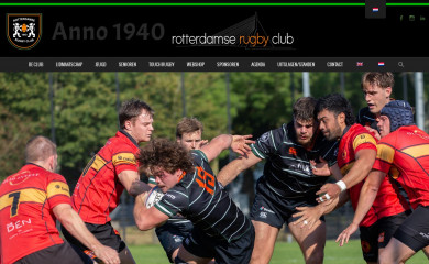 rotterdamserugbyclub.nl screenshot